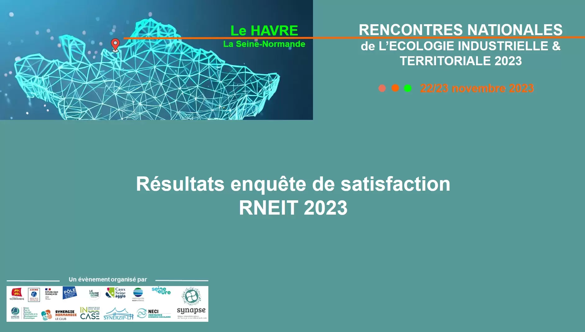 RNEIT 2023 au Havre – Résultats enquête de satisfaction