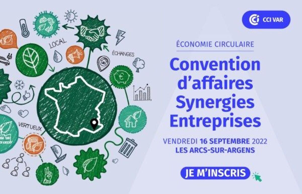 Convention d'affaires Synergies Interentreprises le 16/09 aux Arcs sur Argens (Var)